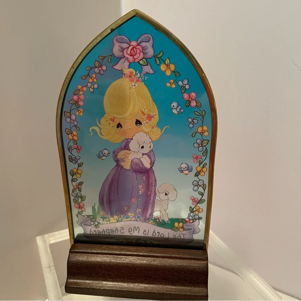 Vintage Precious Moments‎ Items Lot Of 4 Plaques And Ornaments